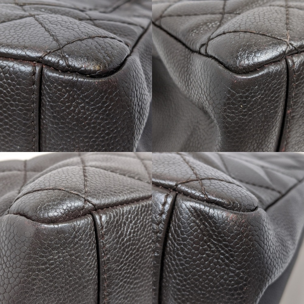 SOLD Chanel Dark Brown Grand Shopping Tote - Picture 5 of 7